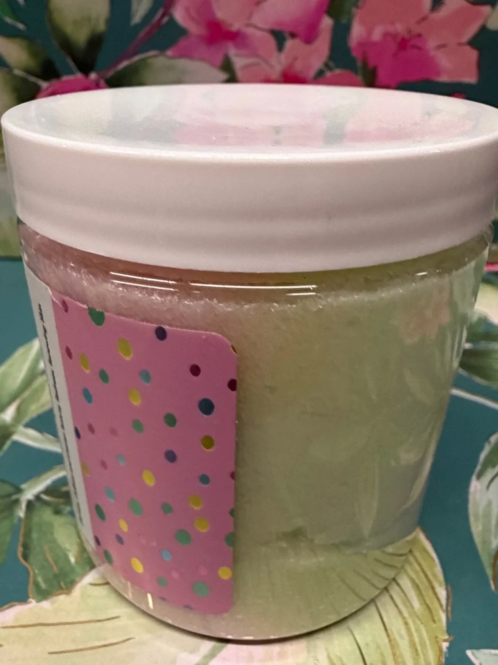 Aminnah Cool Beans Sugar Polish Scrub 8oz Jelly Bean Scent Easter